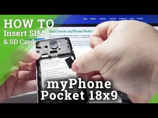 Video thumbnail for How to Insert SIM & SD in myPhone Pocket 18x9 – Installation of SIM and SD Card