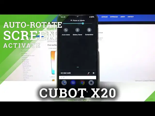 'Video thumbnail for Disable Screen Rotation Option - Display Settings on CUBOT X20'