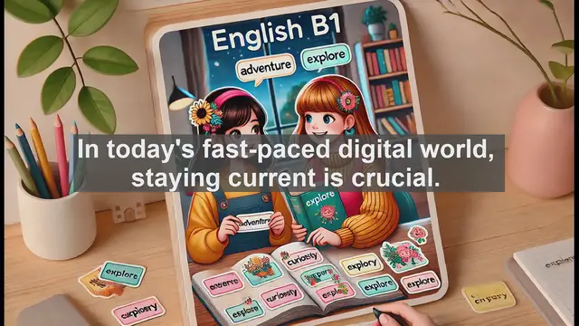 Video thumbnail for 2500 Must Know CEFR B1 Vocabulary - Understanding 'Update': A Key Word in the Digital Age