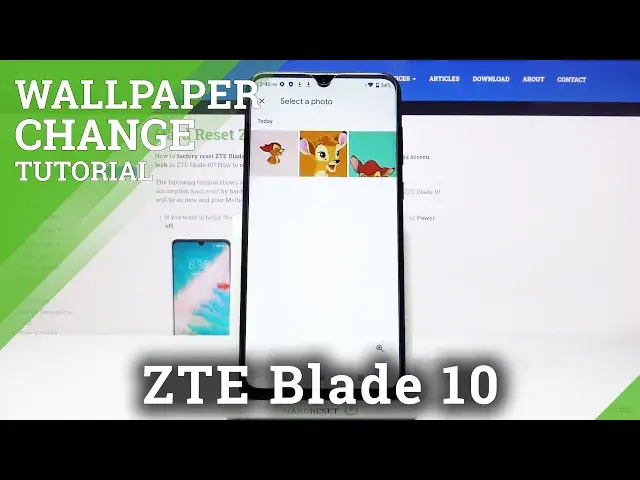 'Video thumbnail for How to Change Wallpaper on ZTE Blade 10 – Set Up Wallpaper'