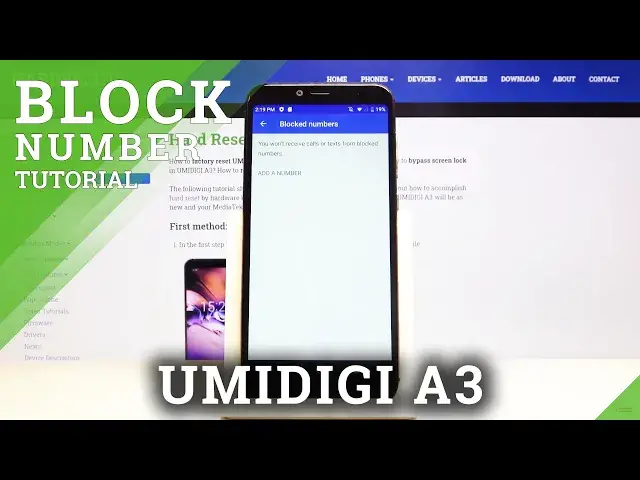 'Video thumbnail for How to Block Number in UMIDIGI A3 – Blacklist Settings'