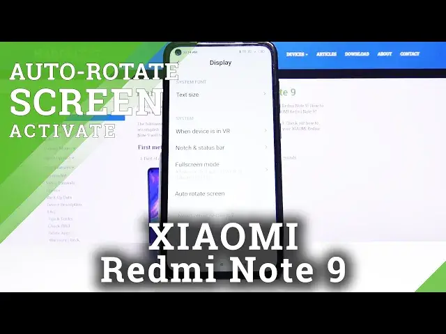 'Video thumbnail for How to Rotate Screen in XIAOMI Redmi Note 9 – Turn Screen Automatically'
