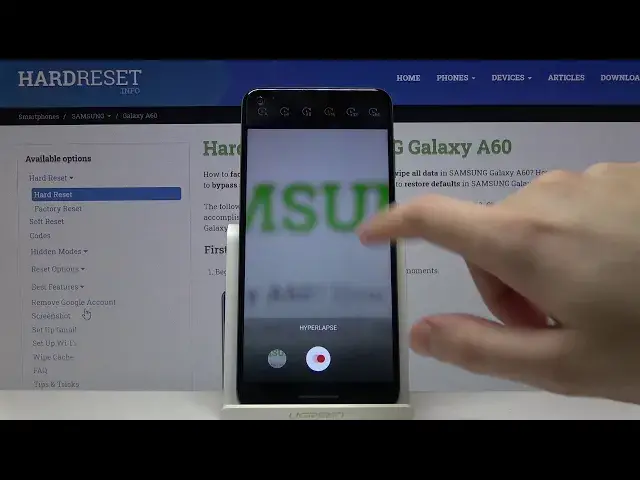 Video thumbnail for How to Record Timelapse Video in SAMSUNG Galaxy A60 – Change Speed of Video