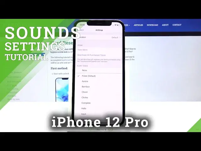 'Video thumbnail for How to Change AirDrop Sound on iPhone 12 Pro – Customize Sounds'