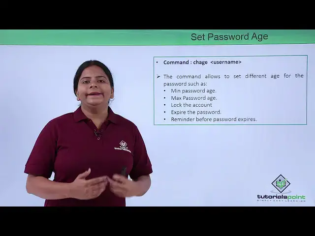 Video thumbnail for Linux - Managing users password