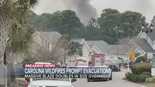 Video thumbnail for Breaking News: Wildfires in Carolinas, Zelenskyy Meets King Charles, Oscars Drama – March 2, 2025