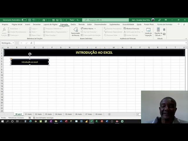 Video thumbnail for Aula 1 - Introdução Excel para a 1ª Maratona Excel da Ilha de Itaparica