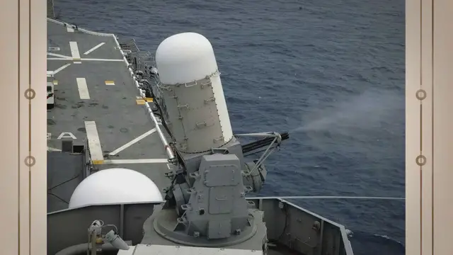 Video thumbnail for The Phalanx CIWS – An Advanced Naval Close-In Weapon System