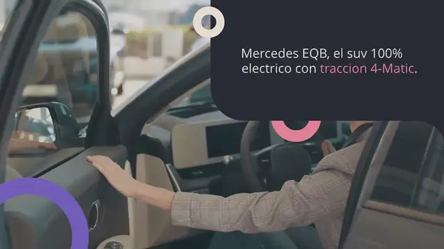 Video thumbnail for Mercedes EQB, Suv eléctrico de Mercedes