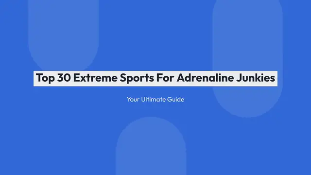 Video thumbnail for Adrenaline Junkies Unite: Intense Extreme Sports & Thrilling Stunts!