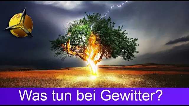 Video thumbnail for Was tun bei Gewitter? Gewitter Entfernung berechnen!
