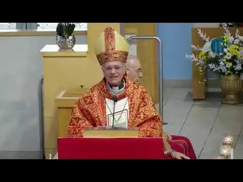 'Video thumbnail for Homilía de monseñor Silvio Báez en iglesia Santa Agatha Miami 14 de septiembre de 2025'