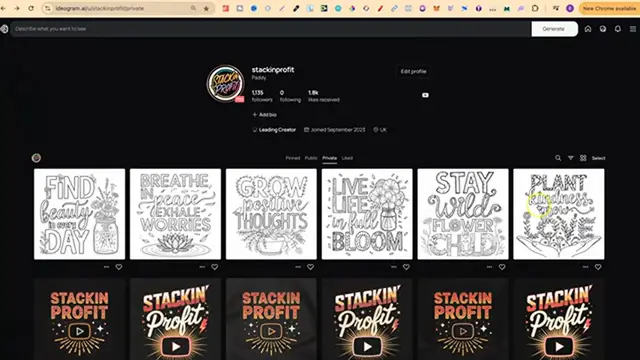 Video thumbnail for Create Ideogram AI Coloring Pages with Me