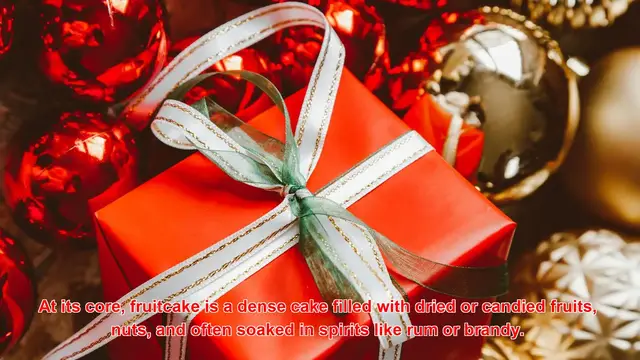 Video thumbnail for What Makes Fruitcake A Controversial Christmas Dessert?