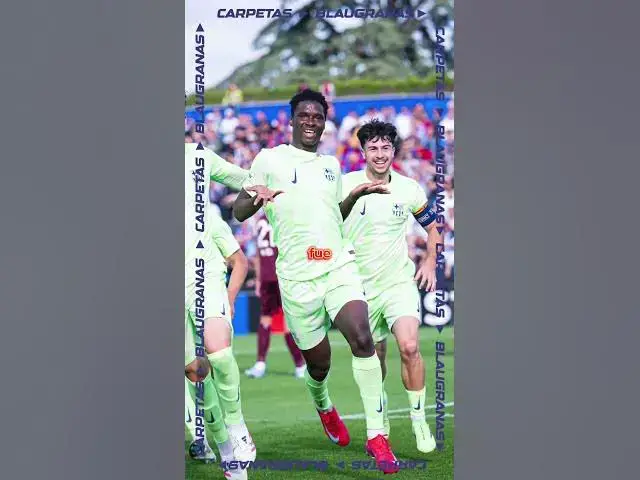 Video thumbnail for A PUNTO DE REAPARECER UNA PERLA DEL BARÇA