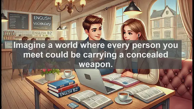 Video thumbnail for 1500 Must Know CEFR B2 Vocabulary - Understanding the Word 'Armed': From Weapons to Preparedness