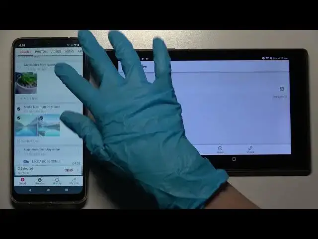 Video thumbnail for How to Transfer files from an Android Device to Lenovo TAB 4 8 -  Send Anywhere App
