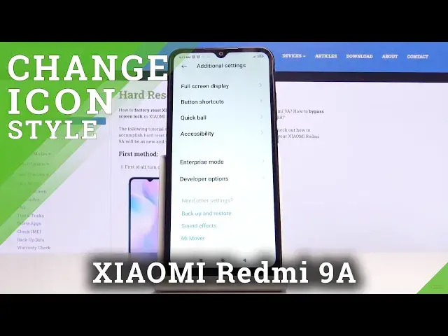'Video thumbnail for How to Change Icon Shape on XIAOMI Redmi 9A – Display Icons'