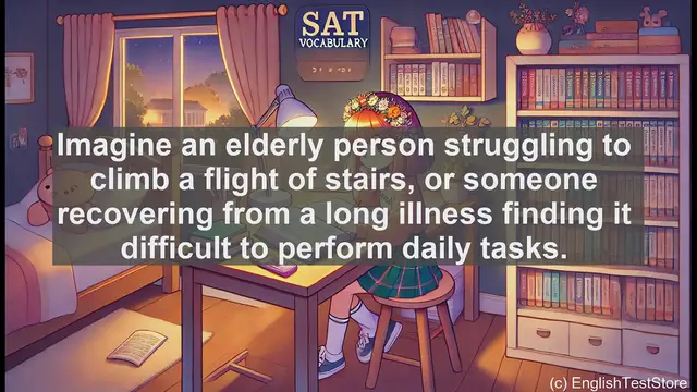 Video thumbnail for 5000 Must Know SAT Vocabulary - SAT Vocabulary: Understanding 'Infirmity'