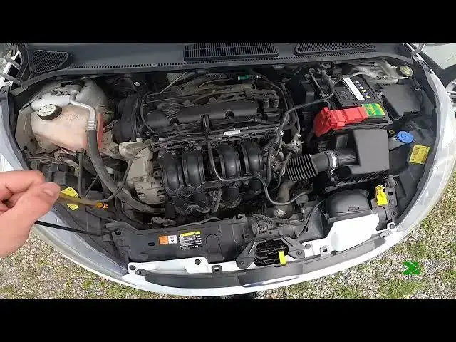 'Video thumbnail for Where is Engine Oil Level Dipstick in Ford Fiesta VII ( 2008 – 2017 ) | Measure Engine Oil Level'