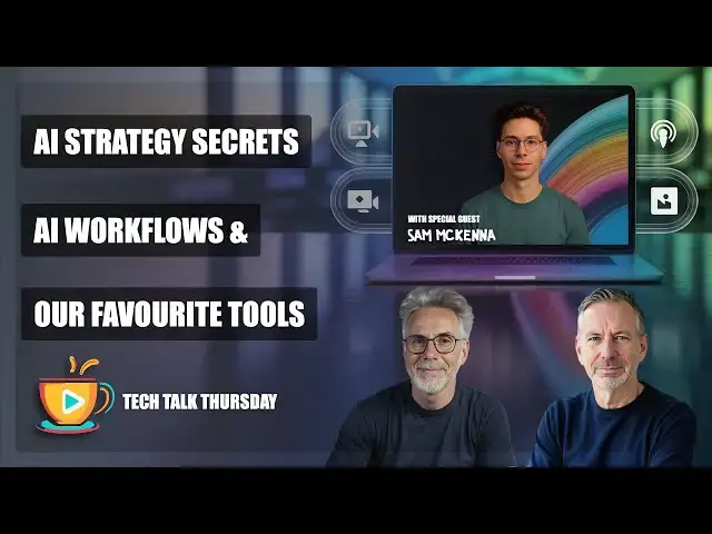 Video thumbnail for Tech Talk Thursday - Our Favourite AI Tools Part 1