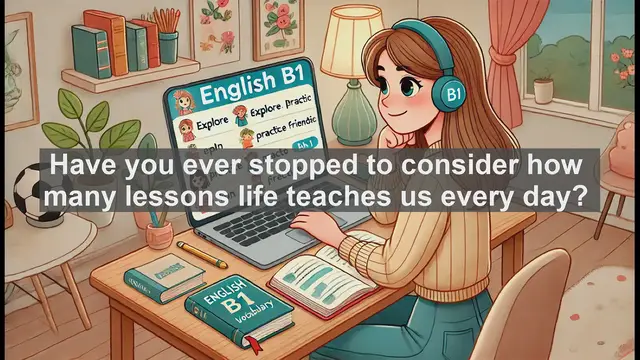 Video thumbnail for 2500 Must Know CEFR B1 Vocabulary - Understanding the Word 'Lesson': Meanings, Origins, and Usage