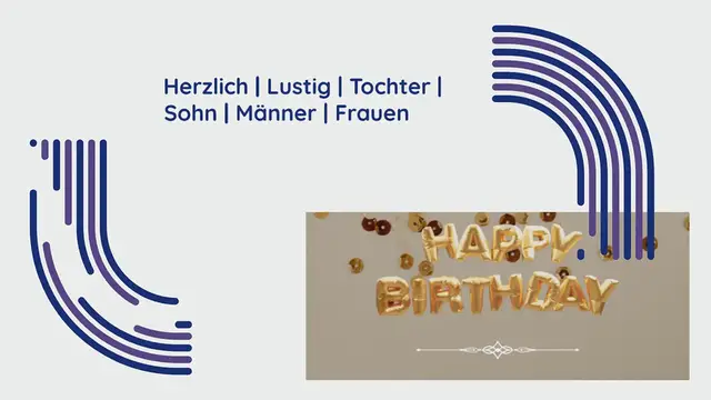 Video thumbnail for 48 Glückwünsche zum 48. Geburtstag: Kurz, Herzlich & Lustig