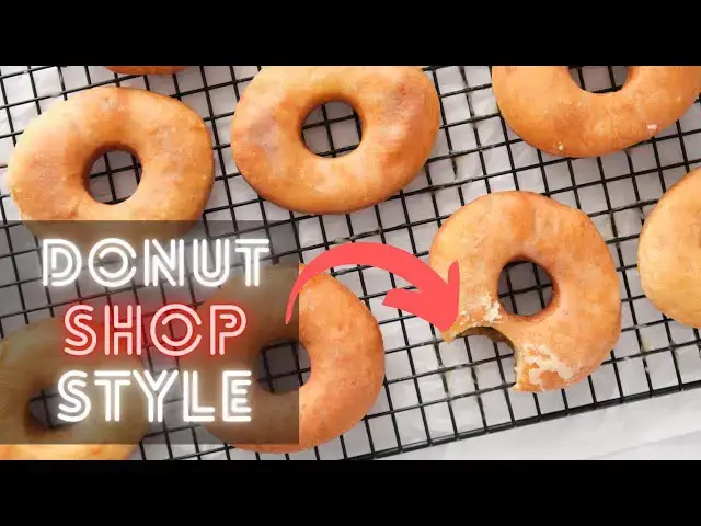 Video thumbnail for Vegan Glazed Donuts Recipe (Donut-Shop Style Chewy Yeast Donuts)