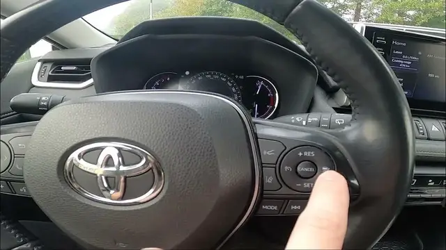 'Video thumbnail for How to Enable or Disable Traffic Sign Radar in Toyota RAV 4 ( 2018 - now )'