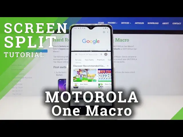 'Video thumbnail for How to Enter Split Screen in MOTOROLA One Macro – Dual Screen'