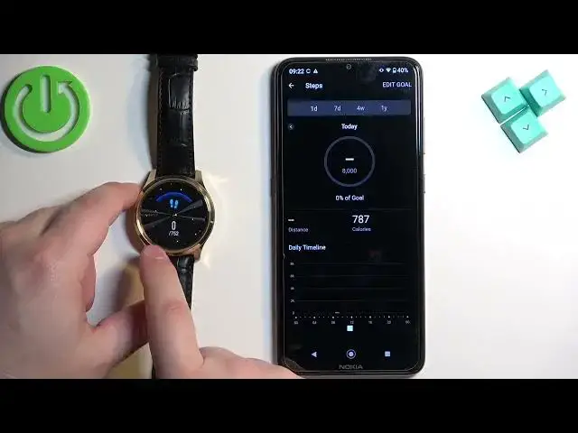 'Video thumbnail for How to Change Steps Goal on GARMIN Vivomove Luxe'