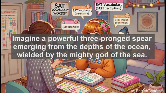 Video thumbnail for 5000 Must Know SAT Vocabulary - SAT Vocabulary: Understanding the Word 'Trident'