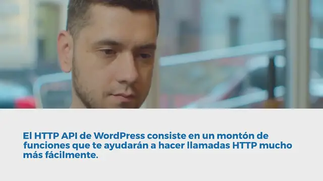 Video thumbnail for Usando el HTTP API de WordPress