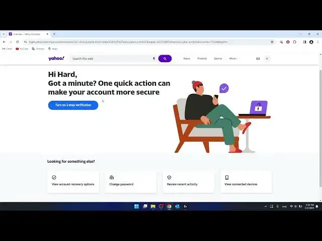 Video thumbnail for How to Change Yahoo Password?