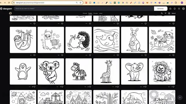 Video thumbnail for 100+ Ideogram AI Coloring Page Prompts
