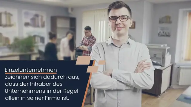 Video thumbnail for Einzelunternehmen Haftung: Privatvermögen, Höhe & Haftender