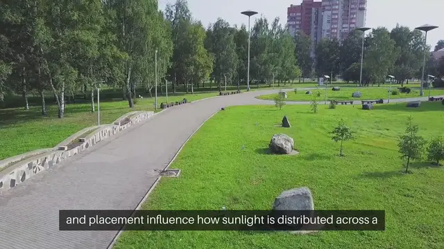 Video thumbnail for Trees Affect Garden Sunlight