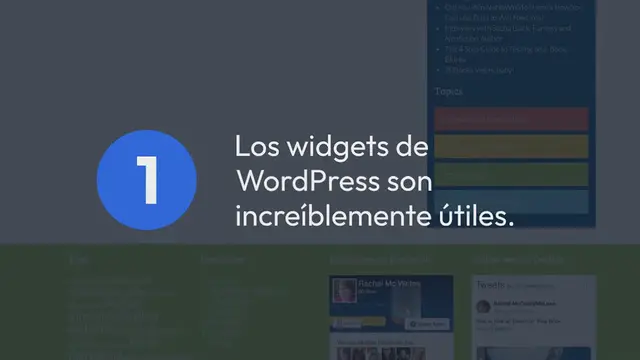 Video thumbnail for Guía completa de los widgets de WordPress: ¿Cómo usarlos, agregarlos e implementarlos para personalizar su sitio?