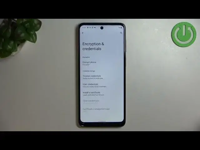 'Video thumbnail for How to Clear Credentials on MOTOROLA Moto G22 - Remove Credentials'