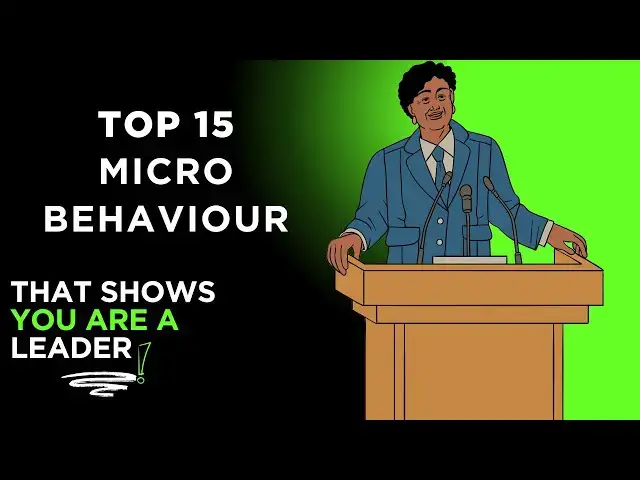 'Video thumbnail for Top 15 Micro Behaviors That Show You’re a Natural Leader'