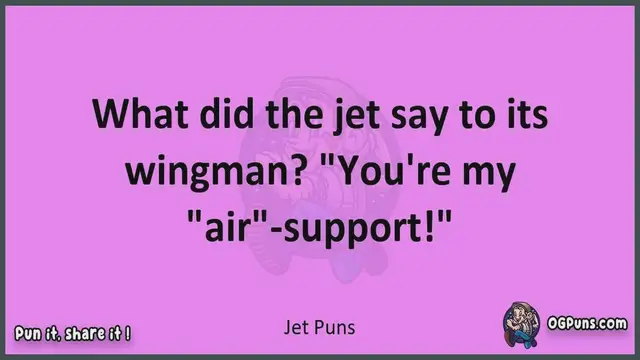 Video thumbnail for Jet - Jokes, Puns, Wordplays, and Laughter