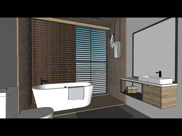 Video thumbnail for Modelado 3D de baño en sketchup desde 0 - Tutorial en español