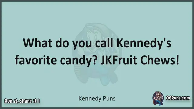 Video thumbnail for Kennedy - Jokes, Puns, Wordplays, and Laughter