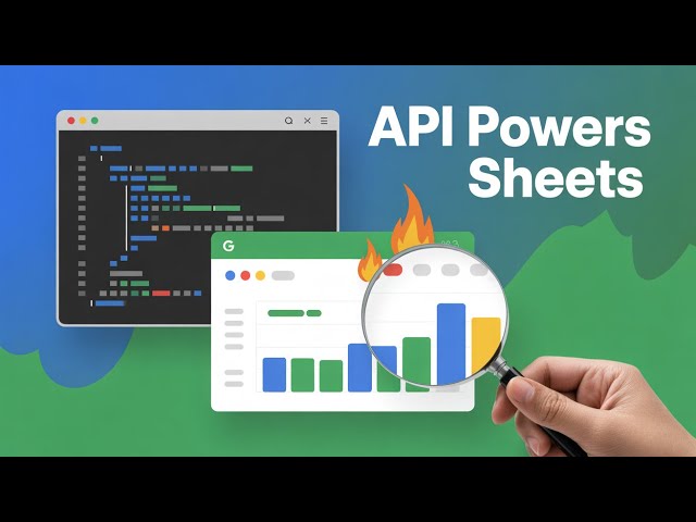 Video thumbnail for Google Sheets Web App Importing Live Data from API Using Google Apps Script Example