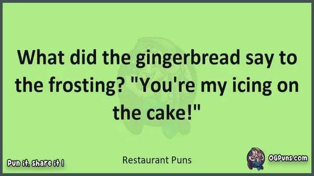 Video thumbnail for Restaurant - Jokes, Puns, Wordplays, and Laughter