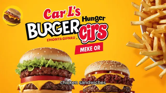 Video thumbnail for Carl's Jr. Menu prices