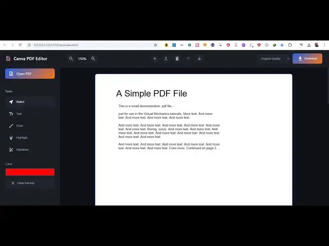 Video thumbnail for Build a Adobe Acrobat or Canva PDF Editor in Browser Using jsPDF & PDF-LIB in HTML & Javascript