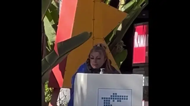 Video thumbnail for WeHo security ambassador sleeping on the job