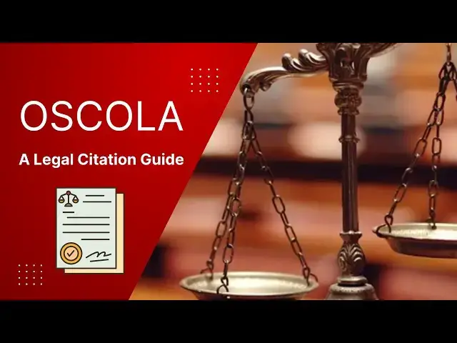 Video thumbnail for Citing Cases using OSCOLA (A legal Citation Guide) Part 01 || Suo Moto || Young Socrates