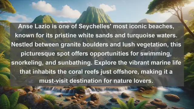 Video thumbnail for Paradise Found: Explore Seychelles' Top 10 Stunning Lakes